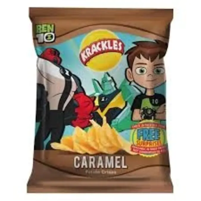 Krackles Caramel Toons 30G